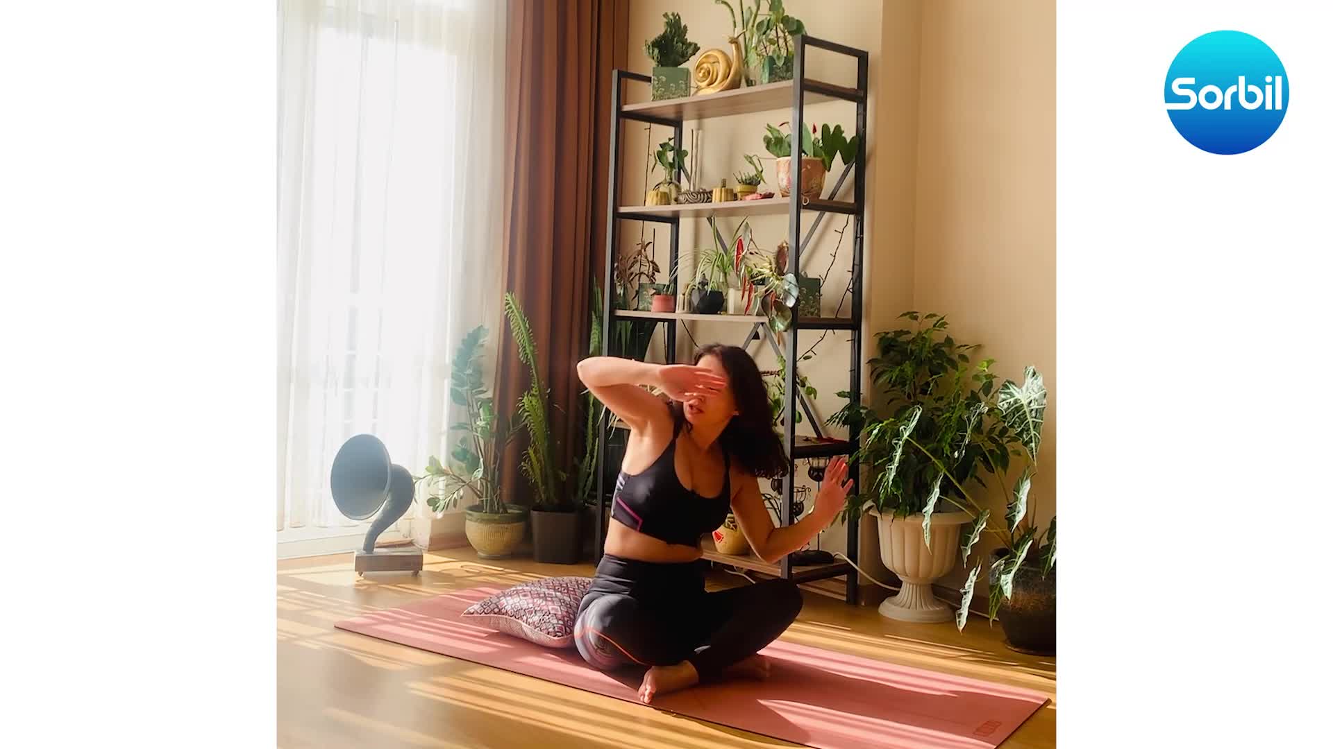 4-üst bedeni yin yoga pozları ile çalıştırma 