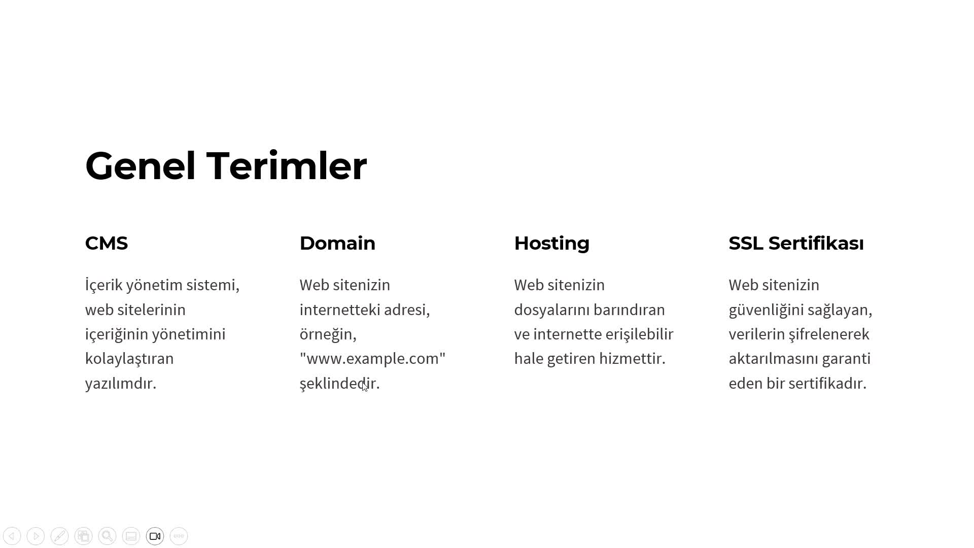 3- Wordpress teknik ve temel terimler 