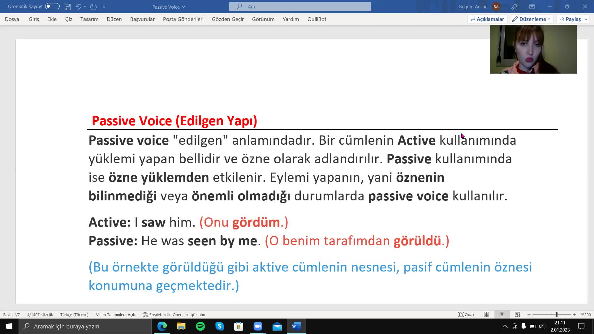 8. Passive Voice