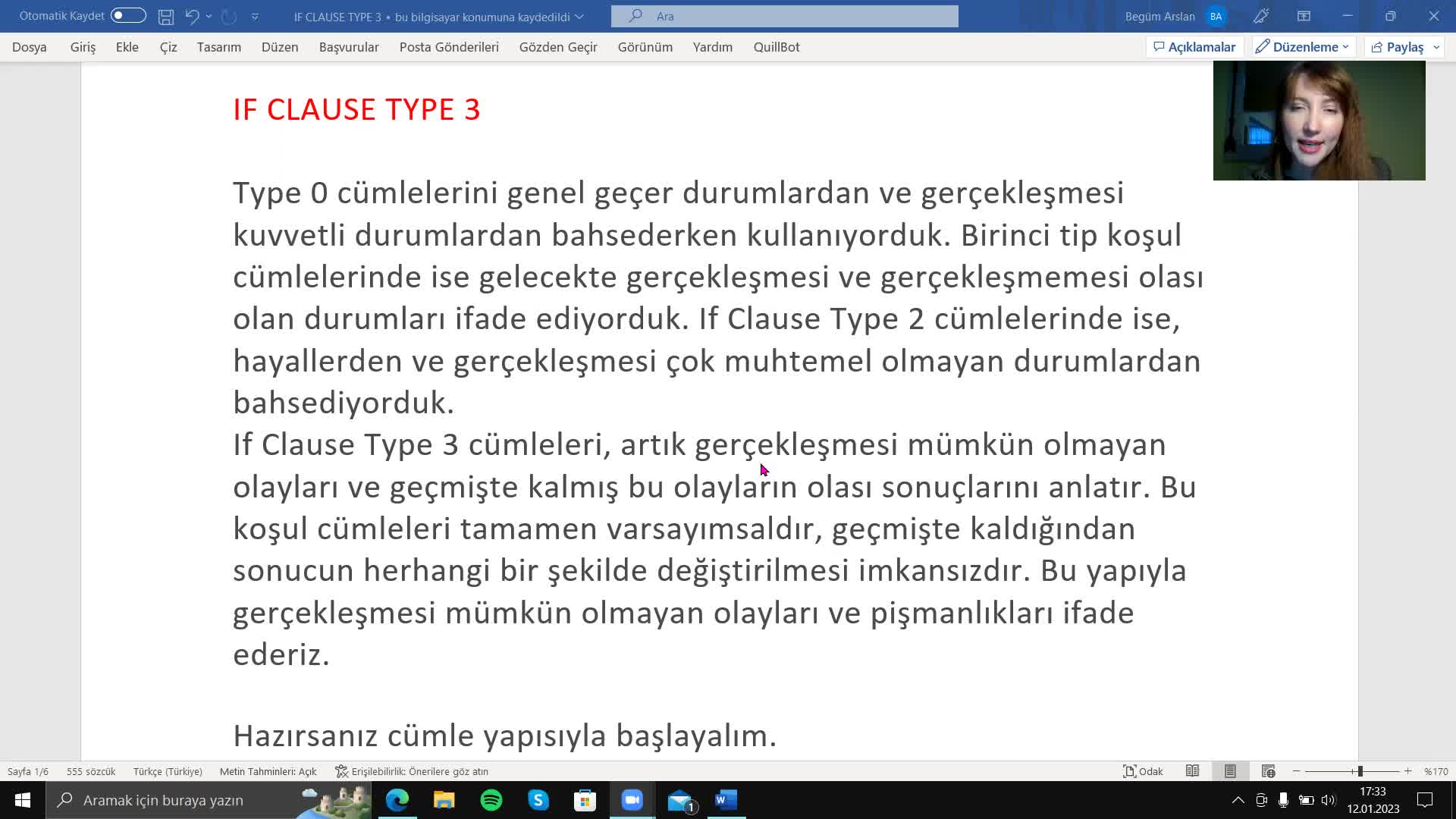 11. If Clause Type 3 Ve Karışık Sorular