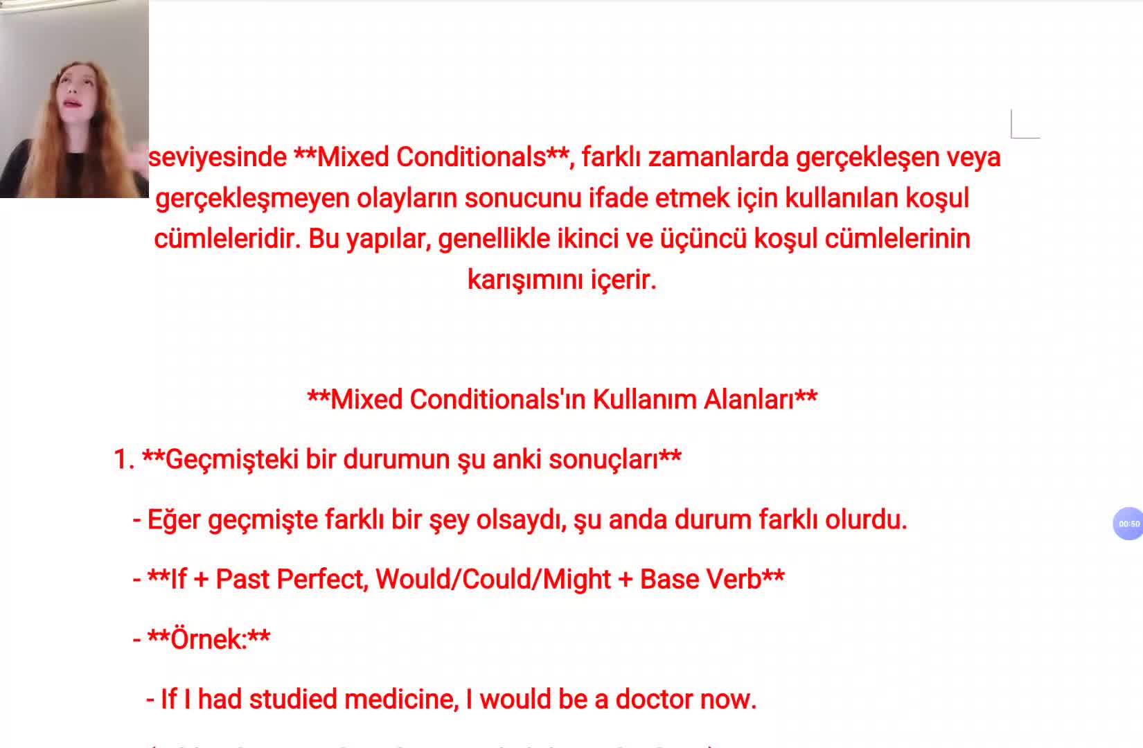 1- Mixed Conditionals