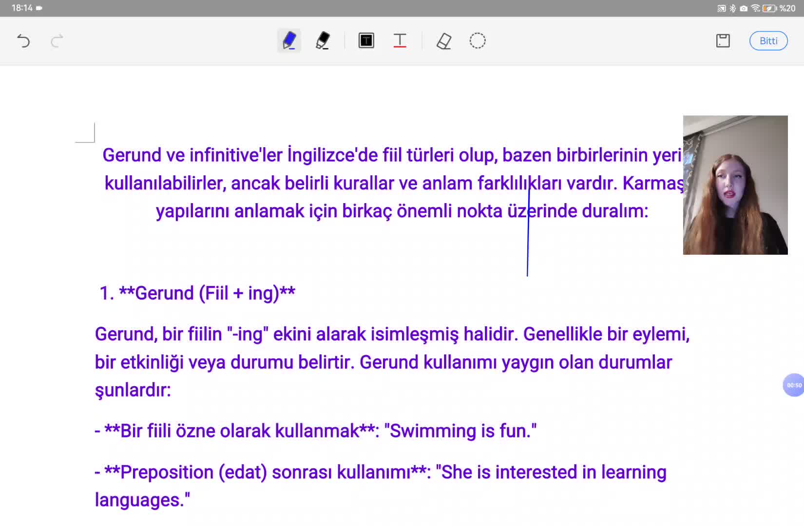 3 - Gerund ve Infinitive