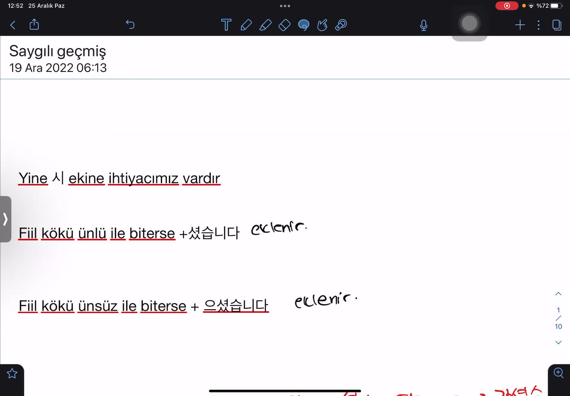 1- Saygılı formda geçmiş zaman konu anlatımı